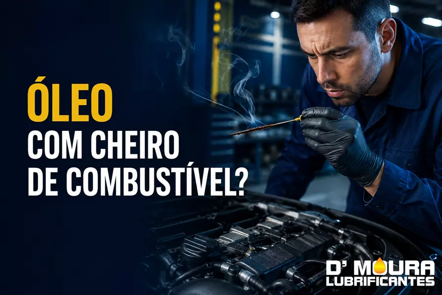 Óleo do motor com cheiro de combustível: o que isso pode indicar?